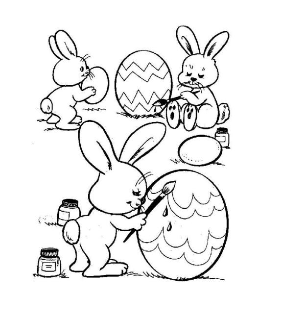 easter bunny pictures to colour in. EASTER BUNNY IMAGES TO COLOR
