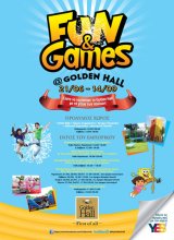Fun and Games στο Golden Hall για όλο το καλοκαίρι